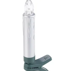 20 Bougies LED Pour Sapin De Noël Avec Télécommande - Coloris Argent 5 20 Bougies LED Pour Sapin De Noël Avec Télécommande - Coloris Argent -Pearl Noël Soldes Boutique 10 bougies led pour sapin de noel avec telecommande coloris argent ref NX8816 2 1