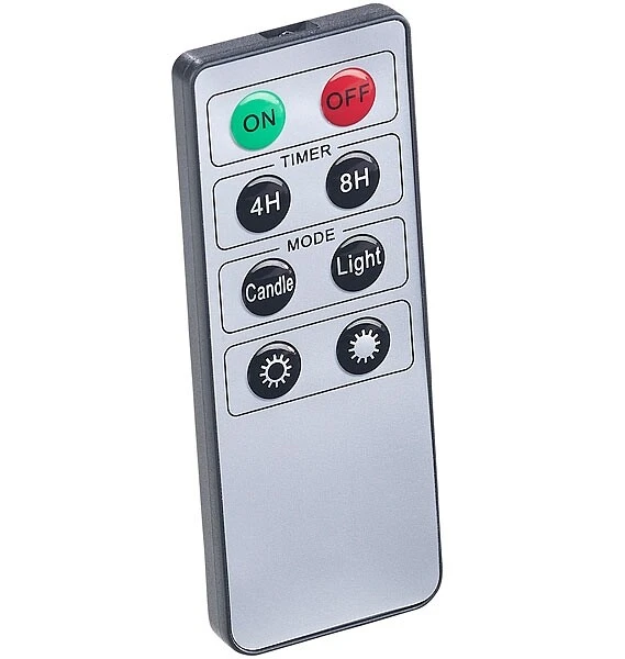 20 Bougies LED Pour Sapin De Noël Avec Télécommande - Coloris Argent 4 20 Bougies LED Pour Sapin De Noël Avec Télécommande - Coloris Argent – Image 4