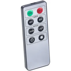 10 Bougies LED Pour Sapin De Noël Avec Télécommande - Coloris Or -Pearl Noël Soldes Boutique 10 bougies led pour sapin de noel avec telecommande coloris or ref NX8817 2