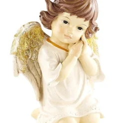 2 Anges De Noël Décoratifs - 15 Cm -Pearl Noël Soldes Boutique 2 anges de noel decoratifs ref NX7266 3