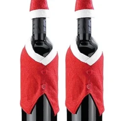 2 Costumes De Bouteille ''Père Noël''