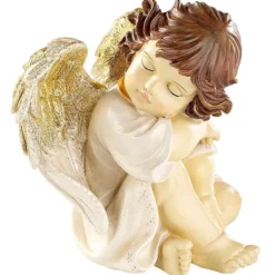 4 Anges De Noël Décoratifs - 20 Cm -Pearl Noël Soldes Boutique 4 anges de noel decoratifs 20 cm ref NX7263 3