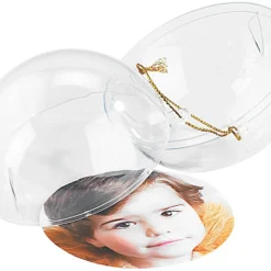 4 Boules De Noël Photo Personnalisables -Pearl Noël Soldes Boutique 4 boules de noel photo personnalisables ref NC8423 2