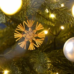 44 Décorations De Noël En Paille -Pearl Noël Soldes Boutique 44 decorations de noel en paille ref NX8957 13