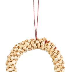 44 Décorations De Noël En Paille -Pearl Noël Soldes Boutique 44 decorations de noel en paille ref NX8957 3