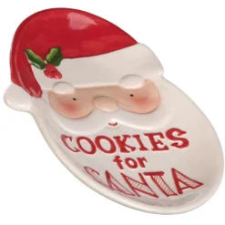 Assiette Décorative Père Noël "Cookies For Santa" -Pearl Noël Soldes Boutique assiette decorative pere noel cookies for santa ref NX3293 4