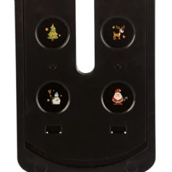 Bougie à LED Avec Projection De Motifs De Noël -Pearl Noël Soldes Boutique bougie a led avec projection de motifs de noel ref NX8977 10