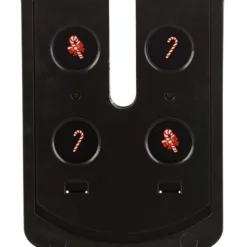 Bougie à LED Avec Projection De Motifs De Noël -Pearl Noël Soldes Boutique bougie a led avec projection de motifs de noel ref NX8977 12