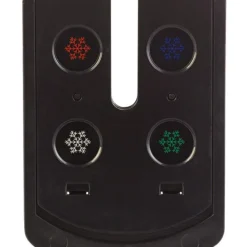 Bougie à LED Avec Projection De Motifs De Noël -Pearl Noël Soldes Boutique bougie a led avec projection de motifs de noel ref NX8977 15