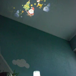 Bougie à LED Avec Projection De Motifs De Noël -Pearl Noël Soldes Boutique bougie a led avec projection de motifs de noel ref NX8977 7