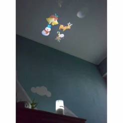 2 Bougies à LED Avec Projection De Motifs De Noël -Pearl Noël Soldes Boutique bougie a led avec projection de motifs de noel x2 ref NX8978 8