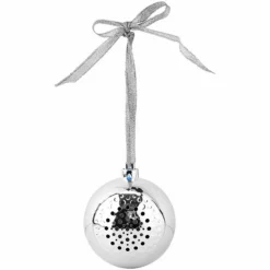 Boule De Noël Avec Bluetooth Et Haut-parleur Intégré - Argent