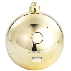 2 Boules De Noël Avec Bluetooth Et Haut-parleur Intégré - Or 10 2 Boules De Noël Avec Bluetooth Et Haut-parleur Intégré - Or -Pearl Noël Soldes Boutique boule de noel avec bluetooth et haut parleur integre or ref HZ2715 2