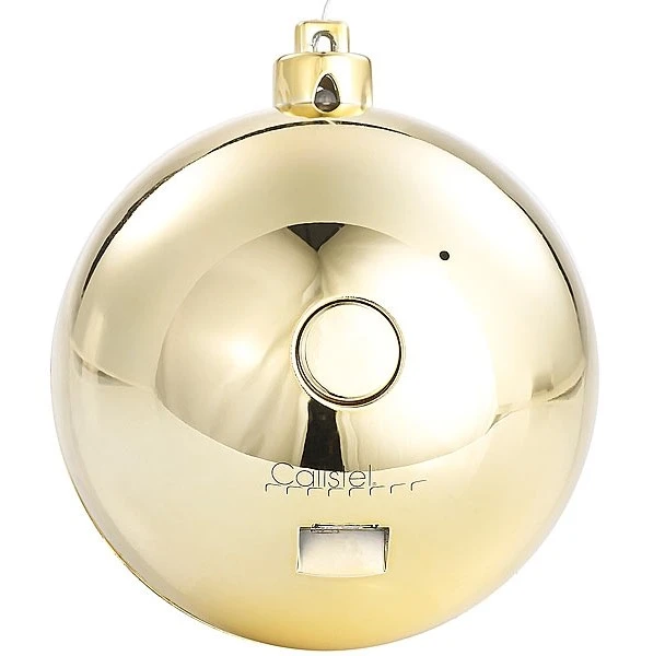 2 Boules De Noël Avec Bluetooth Et Haut-parleur Intégré - Or 5 2 Boules De Noël Avec Bluetooth Et Haut-parleur Intégré - Or – Image 5