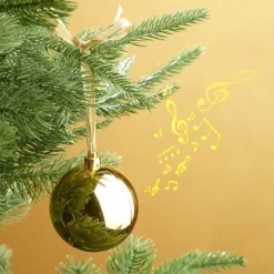 2 Boules De Noël Avec Bluetooth Et Haut-parleur Intégré - Or 11 2 Boules De Noël Avec Bluetooth Et Haut-parleur Intégré - Or -Pearl Noël Soldes Boutique boule de noel avec bluetooth et haut parleur integre or ref HZ2715 3