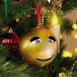 Boule De Noël Chantante Version Jaune -Pearl Noël Soldes Boutique boule de noel chantante version jaune ref NC6013 3