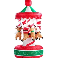 Carrousel De Noël Gonflable