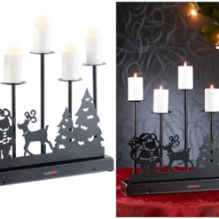 Chandelier à LED ''Veillée De Noël''