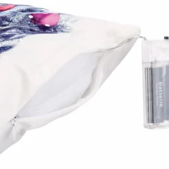 2 Coussins Lumineux Décoratifs "Sapin De Noël" - 40 x 40 cm -Pearl Noël Soldes Boutique coussin lumineux decoratif sapin de noel 40 x 40 cm ref NX4844 1 1