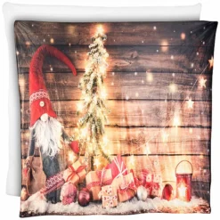 Couverture De Noël à LED 150 X 140 Cm