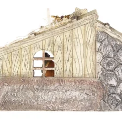 Pearl Crèche De Noël En Polyrésine Avec 11 Figurines Peintes à La Main -Pearl Noël Soldes Boutique creche de noel en polyresine avec 11 figurines peintes a la main ref NX8176 3