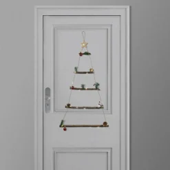 Décoration De Noël En Forme De Sapin à Suspendre -Pearl Noël Soldes Boutique decoration de noel a suspendre en forme de sapin ref ZX6085 1