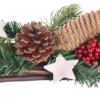 Décoration De Noël Naturelle 30 Cm Faite Main
