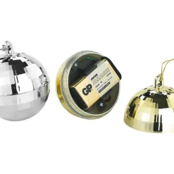 Détecteur De Chaleur Boule De Noël - Modèle Argenté