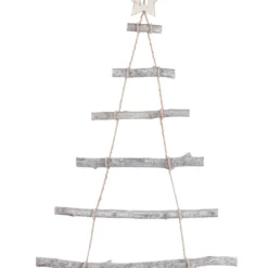 Échelle Décorative En Bois En Forme De Sapin De Noël