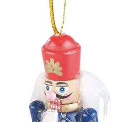 Ensemble De 6 Figurines En Bois "Casse-Noisette" Pour Sapin De Noël -Pearl Noël Soldes Boutique ensemble de 6 figurines en bois casse noisette pour sapin de noel ref NX8203 4