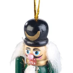 Ensemble De 6 Figurines En Bois "Casse-Noisette" Pour Sapin De Noël -Pearl Noël Soldes Boutique ensemble de 6 figurines en bois casse noisette pour sapin de noel ref NX8203 8