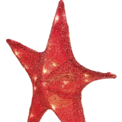 Lot De 2 étoiles De Noël Pliables Ø 65 Cm Avec LED -Pearl Noël Soldes Boutique etoile de noel pliable o 65 cm ref NX7638 3