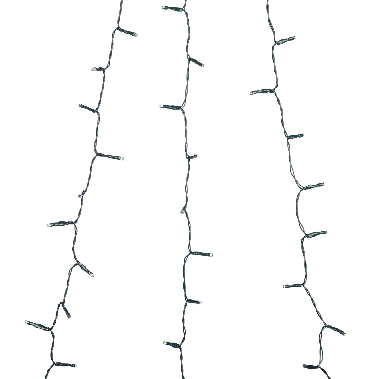 Guirlande Lumineuse 6 Fils / 180 LED Effet Cascade Pour Sapin De Noël 4 Guirlande Lumineuse 6 Fils / 180 LED Effet Cascade Pour Sapin De Noël – Image 4