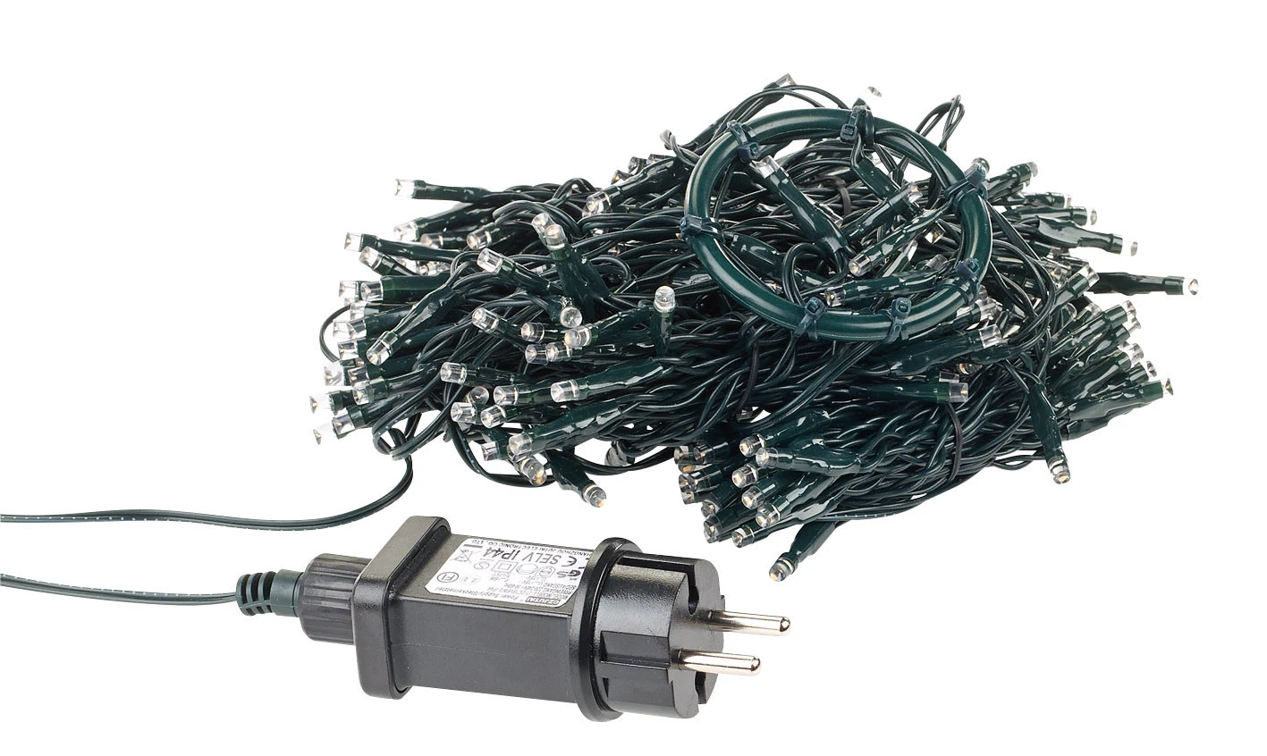 Guirlande Lumineuse 6 Fils / 180 LED Effet Cascade Pour Sapin De Noël 2 Guirlande Lumineuse 6 Fils / 180 LED Effet Cascade Pour Sapin De Noël – Image 2