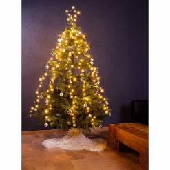 Guirlande Lumineuse Effet Cascade Pour Sapin De Noël, 240 LED, Avec Bluetooth & Application -Pearl Noël Soldes Boutique guirlande lumineuse effet cascade pour sapin de noel 240 led avec bluetooth application ref NX6141 9