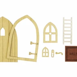 Kit De Décoration De Noël "Porte De Maison De Lutin" 7 Kit De Décoration De Noël "Porte De Maison De Lutin" -Pearl Noël Soldes Boutique kit de decoration de noel porte de maison de lutin ref ZX6279 2 1