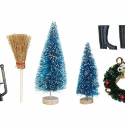 2 Kits De Décoration De Noël "Porte De Maison De Lutin" -Pearl Noël Soldes Boutique kit de decoration de noel porte de maison de lutin ref ZX6279 4