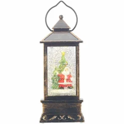 Lanterne à LED De Noël Avec Neige Tourbillonnante -Pearl Noël Soldes Boutique lanterne a led de noel avec neige tourbillonnante ref NX4867 2