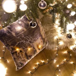 3 Coussins Déco De Noël à LED, Fonctionnement à Piles, 45 X 45 Cm -Pearl Noël Soldes Boutique lot de 3 coussins deco de noel a led fonctionnement a piles 45 x 45 cm ref NX8963 3