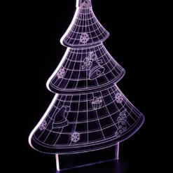 Motif 3D Pour Socle Lumineux LS-7.3D - Sapin De Noël -Pearl Noël Soldes Boutique motif 3d pour socle lumineux ls 7 3d sapin de noel ref NX9158 2