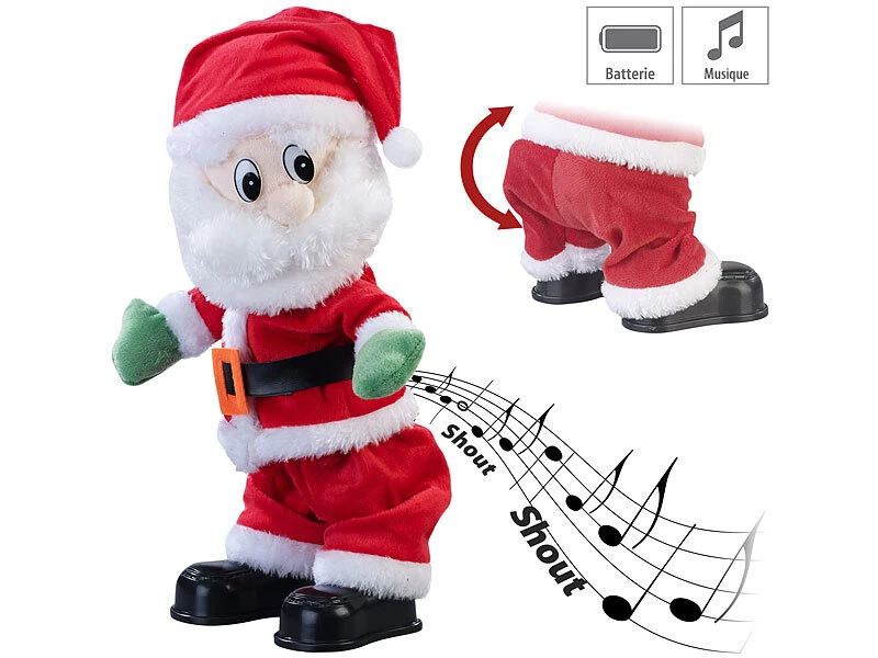 Père Noël Chantant Et Dansant Le Twerk 1 Père Noël Chantant Et Dansant Le Twerk