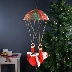 Père Noël En Parachute ''Santa Sky'' -Pearl Noël Soldes Boutique pere noel en parachute santa sky ref NC8180 1