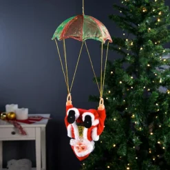 2 Pères Noël En Parachute ''Santa Sky'' 13 2 Pères Noël En Parachute ''Santa Sky'' -Pearl Noël Soldes Boutique pere noel en parachute santa sky ref NC8180 4 1