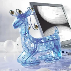 Renne Du Père Noël Lumineux USB/Pile