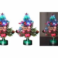2 Sapins De Noël à Piles