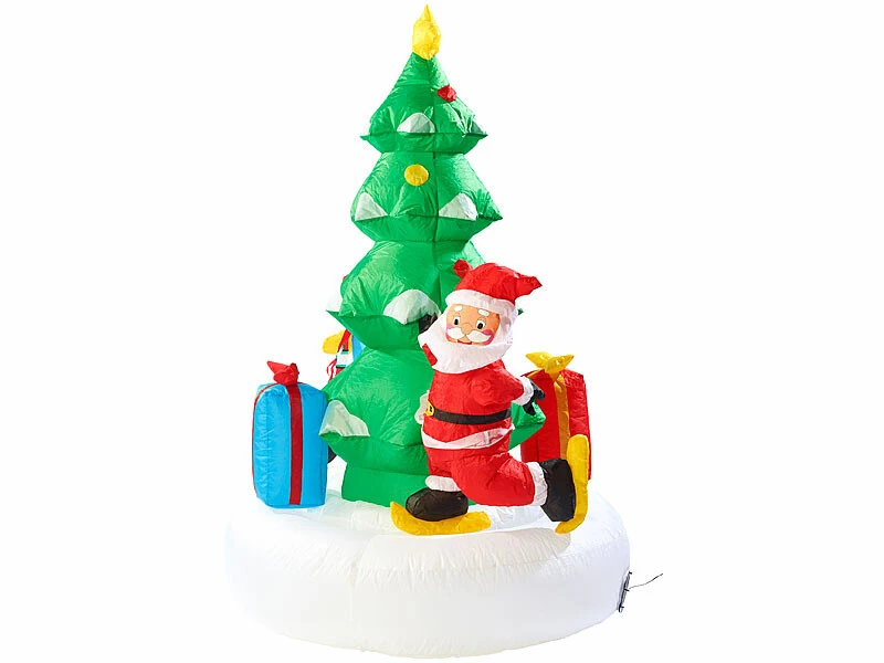 Sapin De Noël Autogonflant Rotatif, 150 Cm 3 Sapin De Noël Autogonflant Rotatif, 150 Cm – Image 3