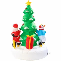 Sapin De Noël Autogonflant Rotatif, 150 Cm 9 Sapin De Noël Autogonflant Rotatif, 150 Cm -Pearl Noël Soldes Boutique sapin de noel autogonflant rotatif 150 cm ref NX6624 2