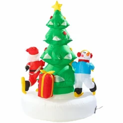 Sapin De Noël Autogonflant Rotatif, 150 Cm 8 Sapin De Noël Autogonflant Rotatif, 150 Cm -Pearl Noël Soldes Boutique sapin de noel autogonflant rotatif 150 cm ref NX6624 3