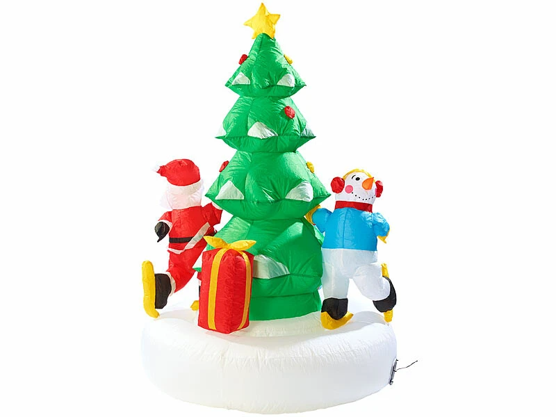 Sapin De Noël Autogonflant Rotatif, 150 Cm 4 Sapin De Noël Autogonflant Rotatif, 150 Cm – Image 4