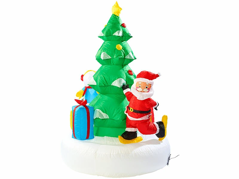 Sapin De Noël Autogonflant Rotatif, 150 Cm 2 Sapin De Noël Autogonflant Rotatif, 150 Cm – Image 2